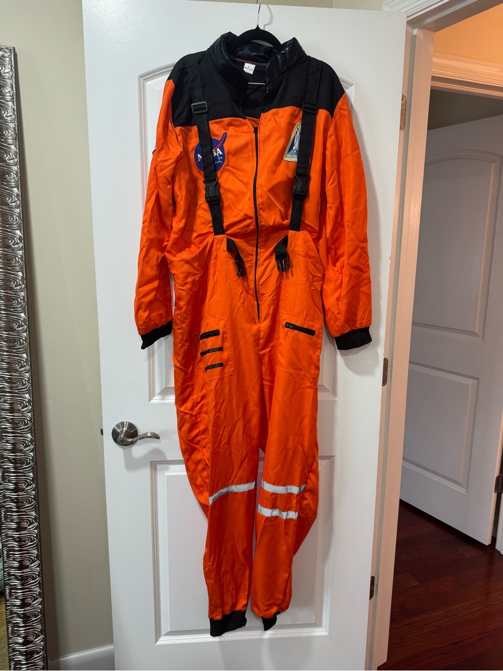 Orange NASA-Inspired Astronaut Costume